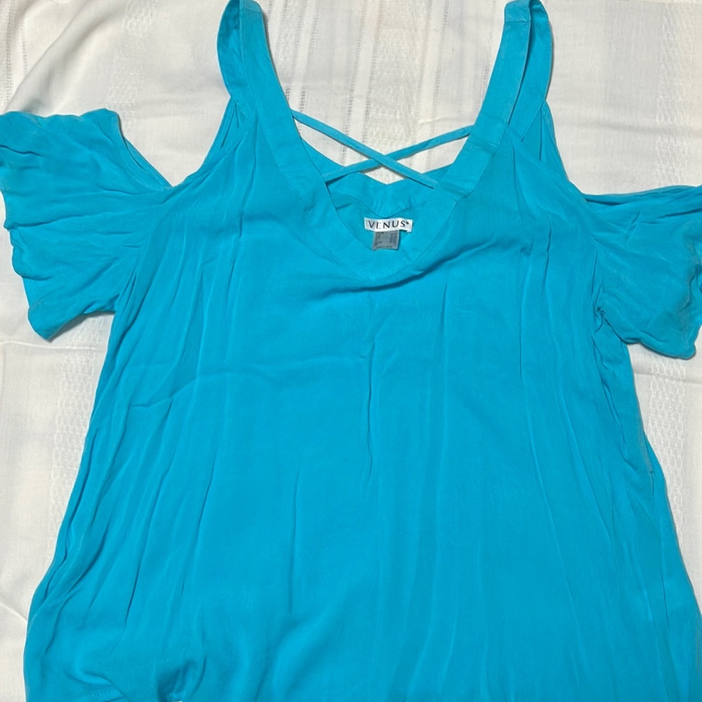 Blue Womens summer top